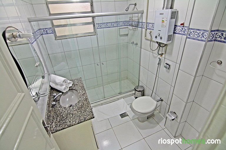 Cómodo apartamento de dos dormitorios en Copacabana - Rio de