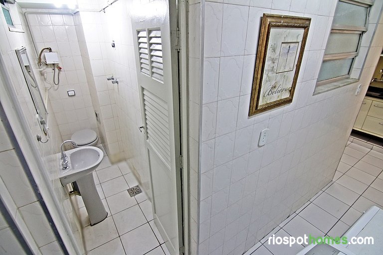Cómodo apartamento de dos dormitorios en Copacabana - Rio de