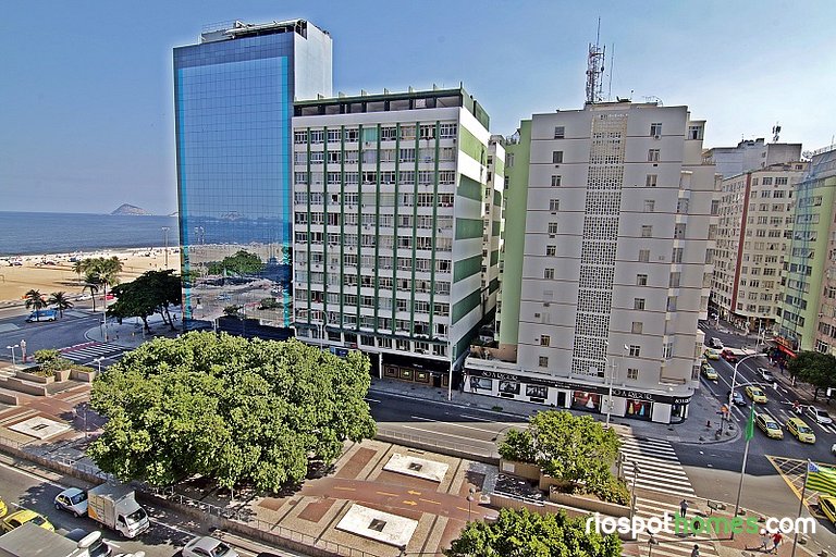 Cómodo apartamento de dos dormitorios en Copacabana - Rio de