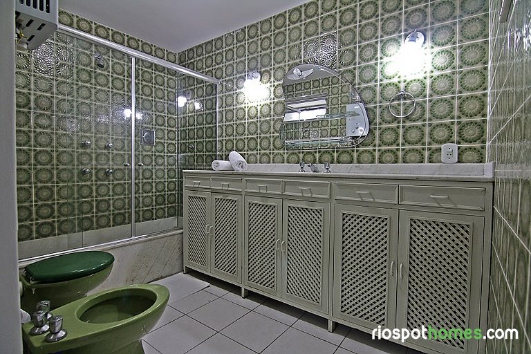Cómodo apartamento de dos dormitorios en Copacabana - Rio de