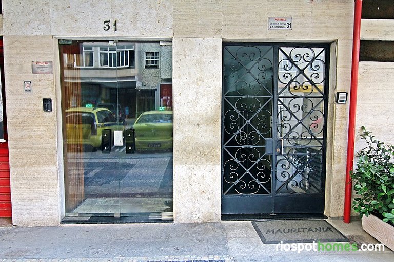Cómodo apartamento de dos dormitorios en Copacabana - Rio de