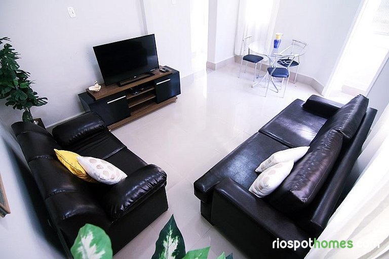 Apartamento temporada de 2 quartos em Copacabana