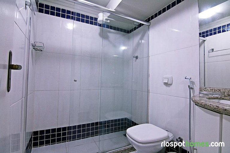 Apartamento temporada de 2 quartos em Copacabana