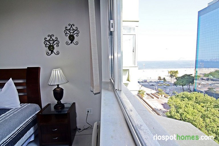 Cómodo apartamento de dos dormitorios en Copacabana - Rio de