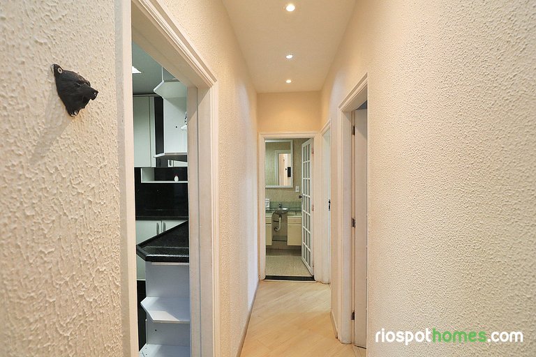Apartamento temporada de 2 habitaciones con una excelente re