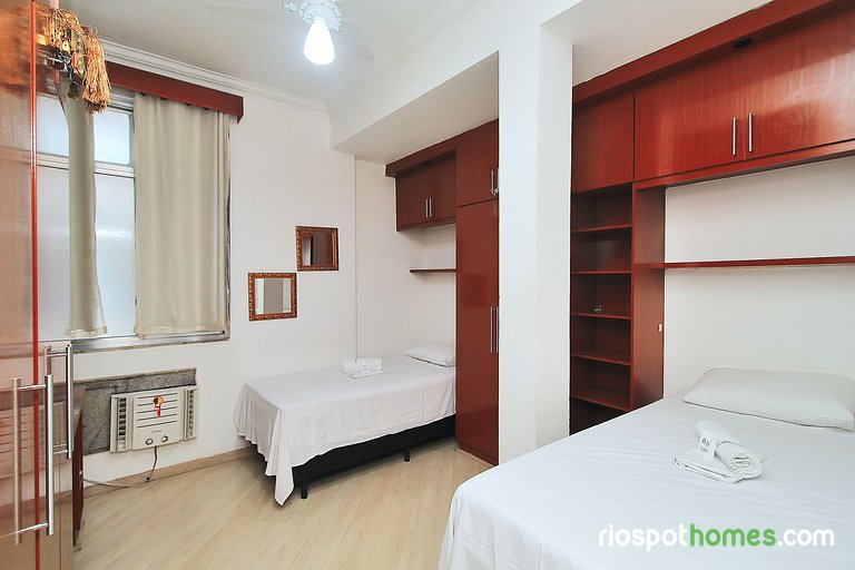 Apartamento temporada de 2 habitaciones con una excelente re