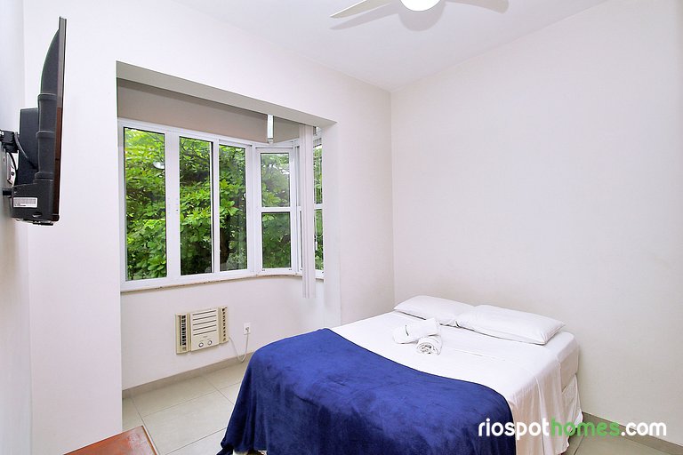 Apartamento 3 Quartos a 2 Min da Praia Copacabana