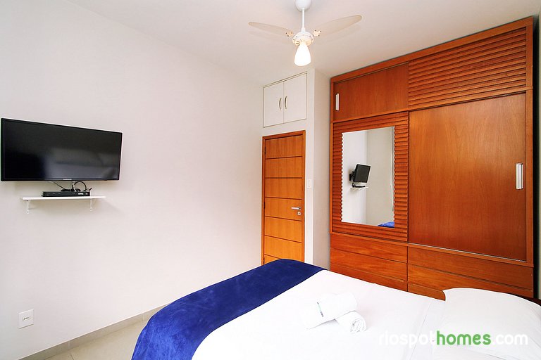 Apartamento 3 dormitorios, 2 minutos andando a la playa T011