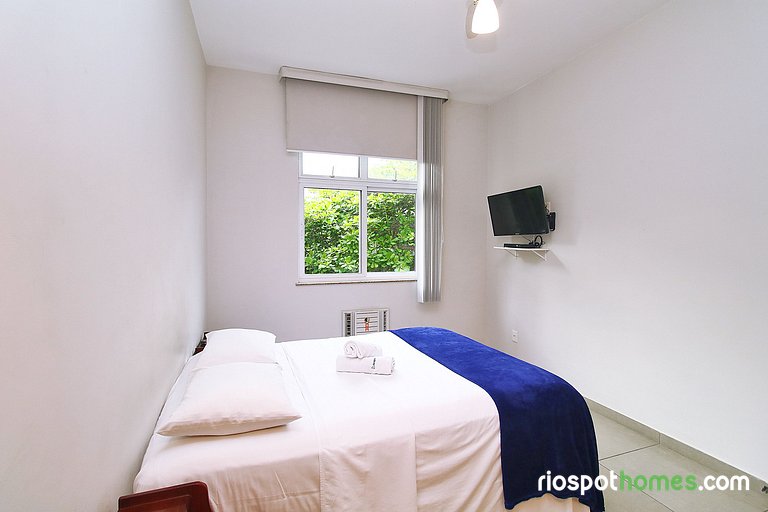 Apartamento 3 Quartos a 2 Min da Praia Copacabana