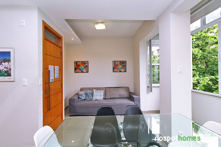 Apartamento 3 Quartos a 2 Min da Praia Copacabana