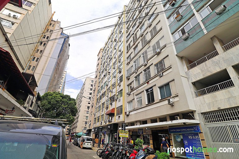 1BDR a 150m de la playa de Copacabana | U052