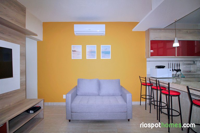 Conforto e Estilo em Ipanema | 2 Quartos D056