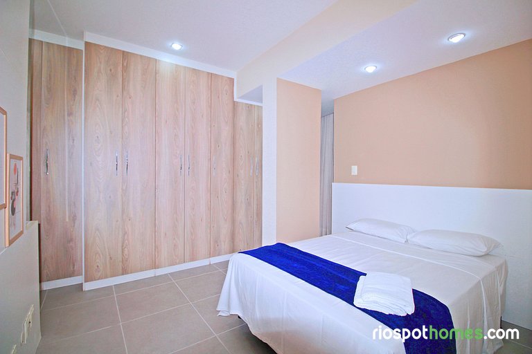 Conforto e Estilo em Ipanema | 2 Quartos D056