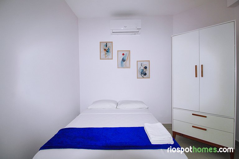 Conforto e Estilo em Ipanema | 2 Quartos D056