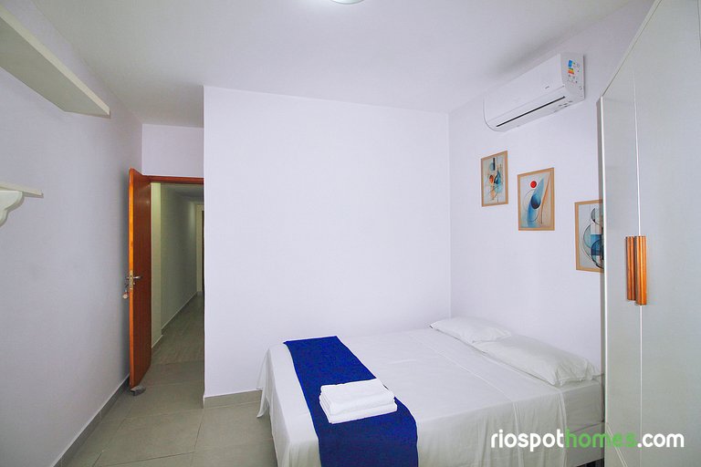 Conforto e Estilo em Ipanema | 2 Quartos D056