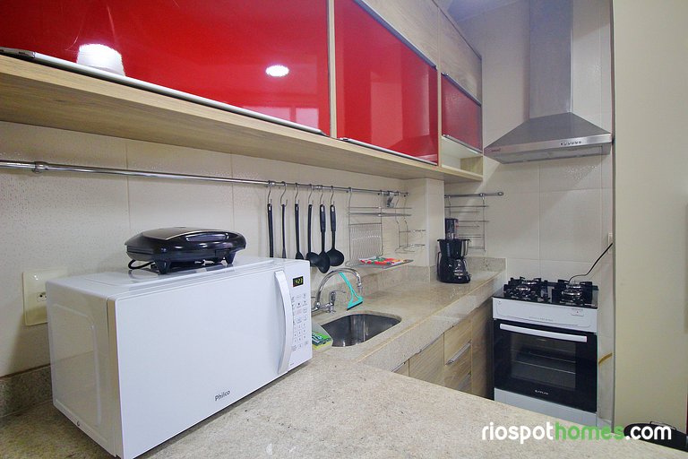 Conforto e Estilo em Ipanema | 2 Quartos D056