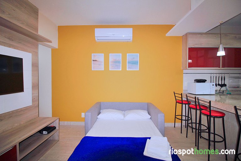 Comodidad y estilo en Copacabana 2 habitaciones