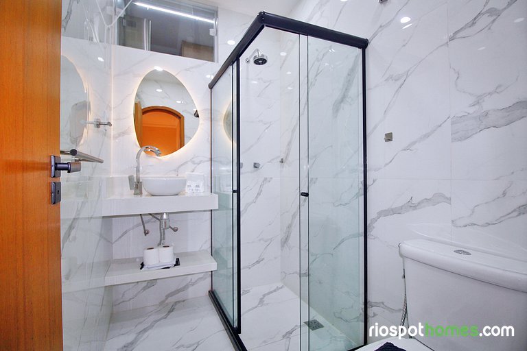 Apartamento Quarto e Sala Reformado em Copacabana