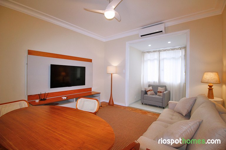 Apartamento Quarto e Sala Reformado em Copacabana