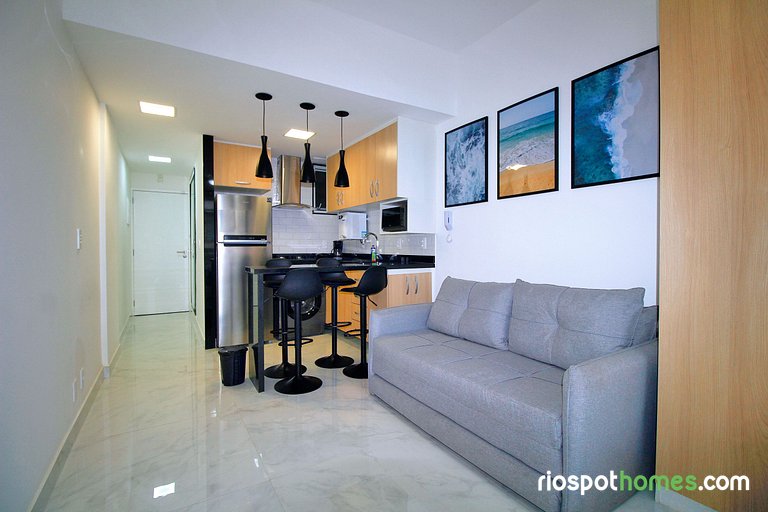 Apartamento con vista al mar en Copacabana