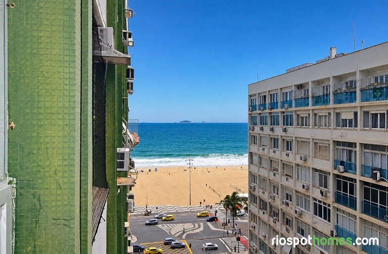 Apartamento con vista al mar en Copacabana
